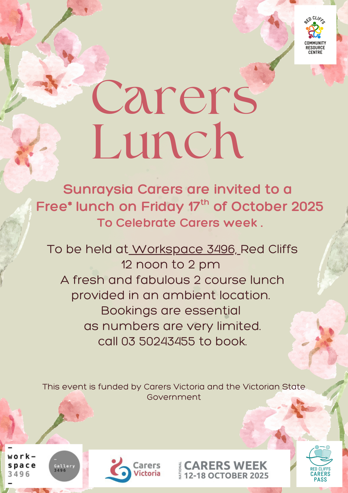 Sunraysia Carers event Sunraysia Carers event